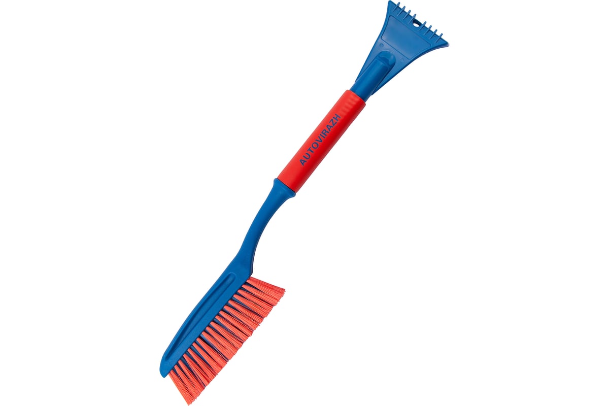 AV-2125 Щетка со скребком с мягкой ручкой (63 см)