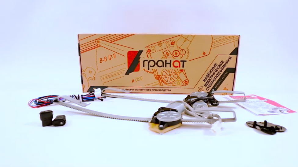 Стеклоподъемник CHEVROLET LANOS Гранат перед.