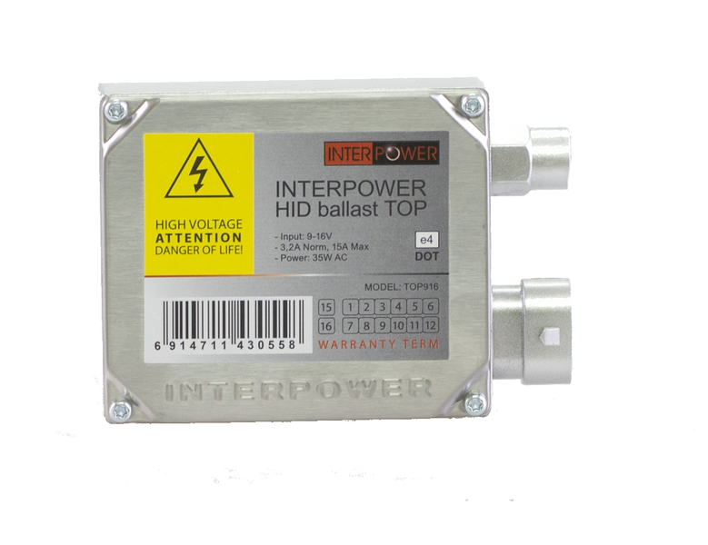 Блок розжига ксенона Interpower ballast TOP (9V-16V)