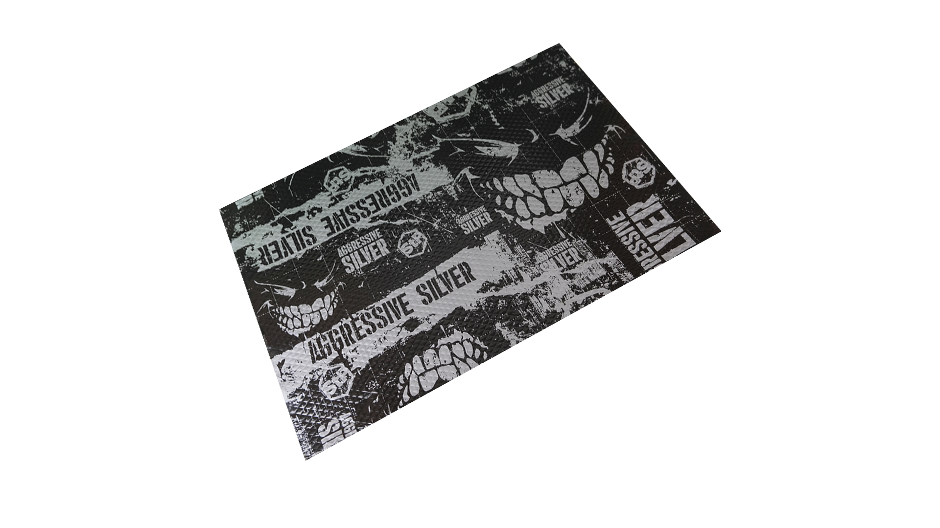 Вибропласт Aggressive Silver (0,75х0,47)