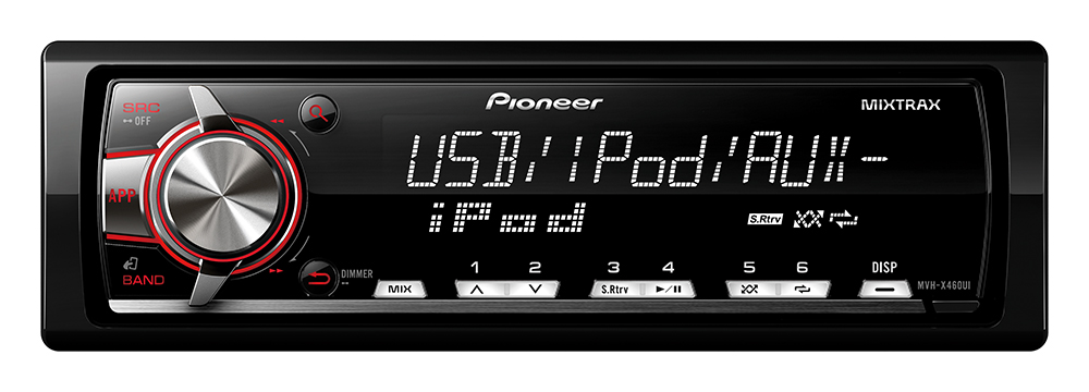 Автомагнитола PIONEER MVH-X460UI