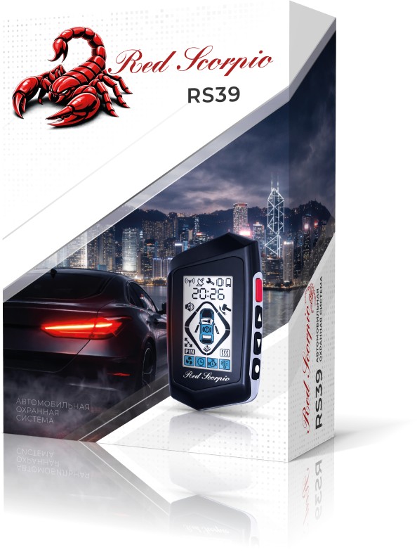 Автосигнализация Red Scorpio RS39 ( аналог ST A93)