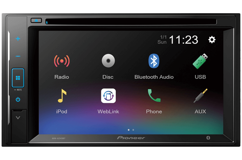 Автомагнитола PIONEER AVH-A245BT 2DIN