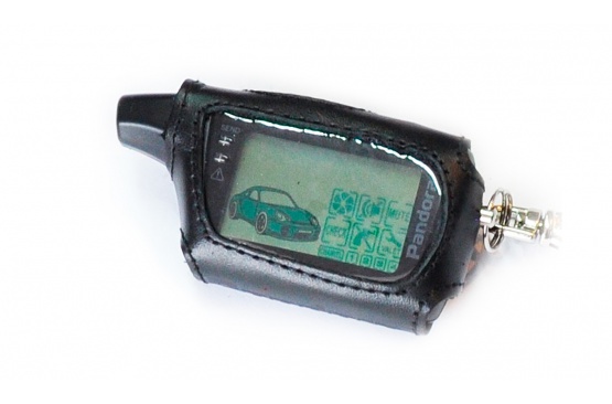 Чехол для брелка  PANDORA D173 (кобура черная кожа