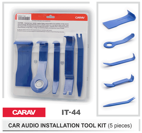 Набор инструментов CARAV IT-44 для установщика Car Audio (5 предметов)