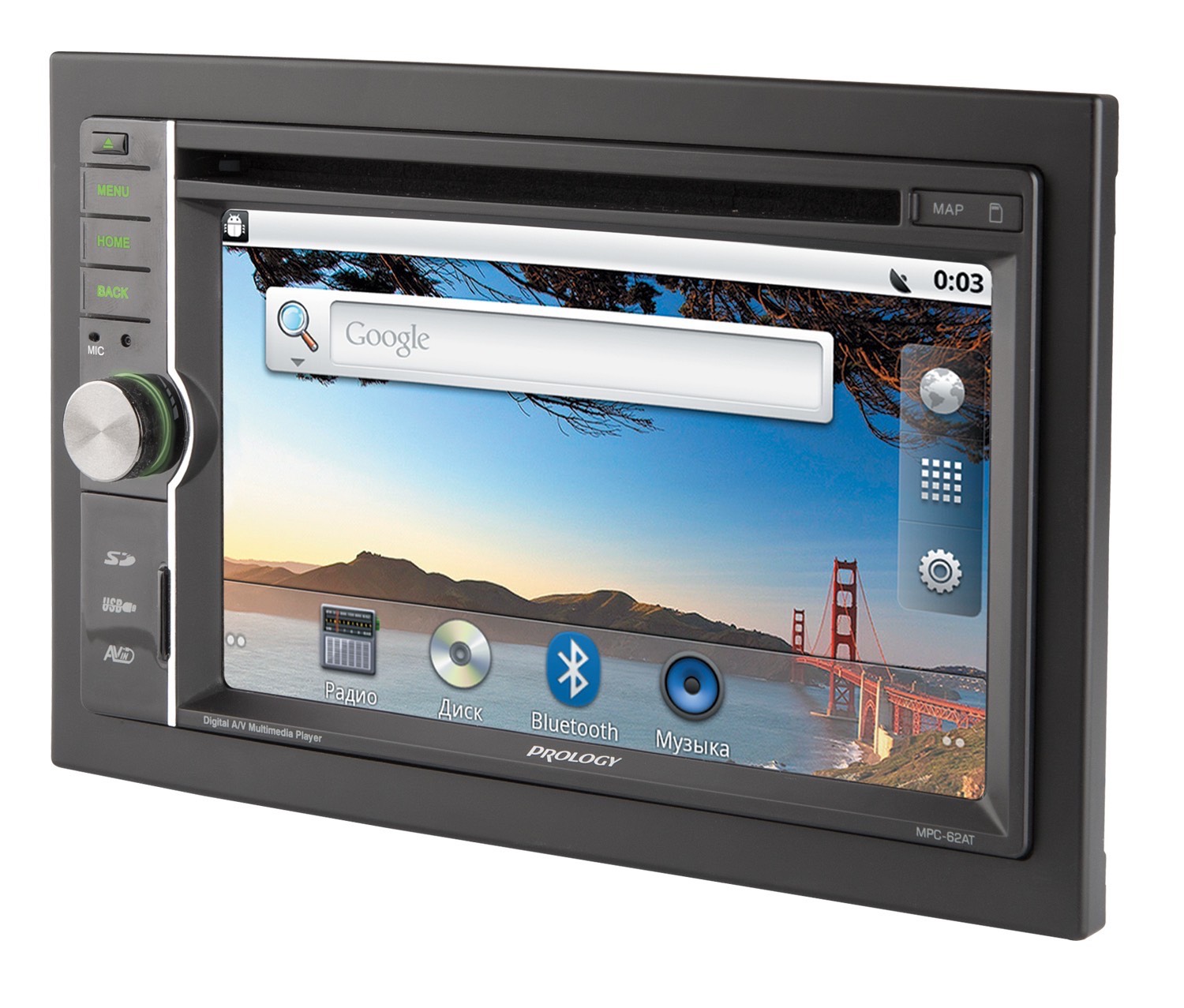 Автомагнитола PROLOGY MPC-62ATW