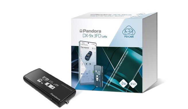 От производителя : Pandora DX 9X 3FD LoRa получила новый брелок D-017