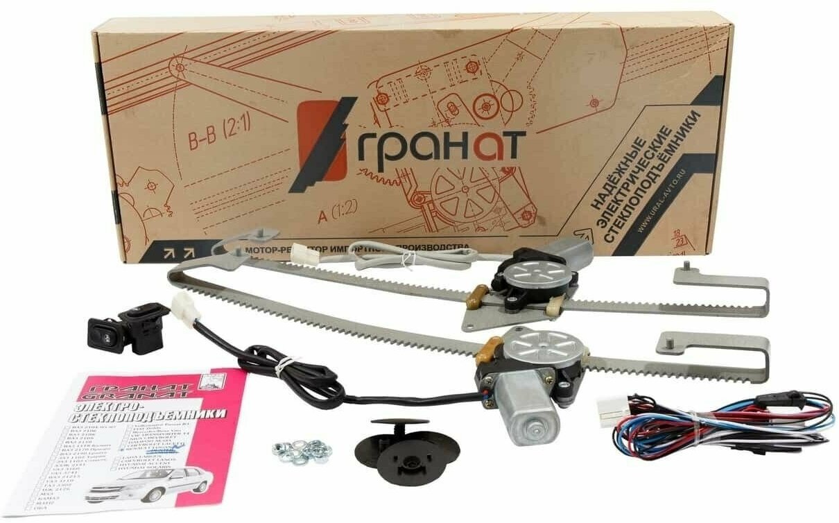 Стеклоподъемник Renault Logan 2014 Гранат