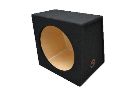 Короб для 8" B8-1.М16-1.C-BK закрытый, МДФ,15 литр