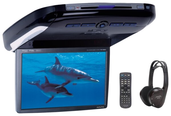 Монитор потол. ALPINE PKG-2100P (комплект с ИК-наушниками)