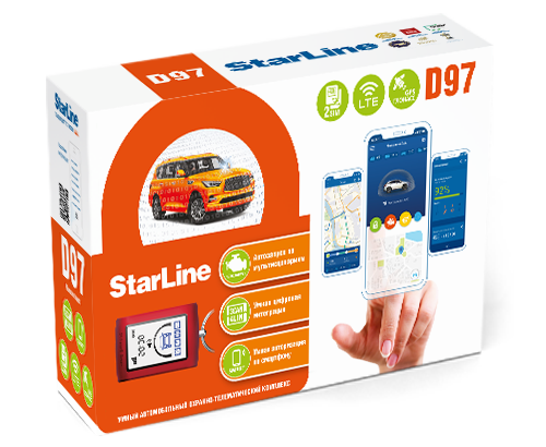 Автосигнализация STARLINE D97 LTE-GPS
