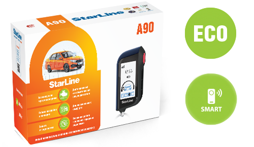 Автосигнализация STARLINE A90 BT ECO