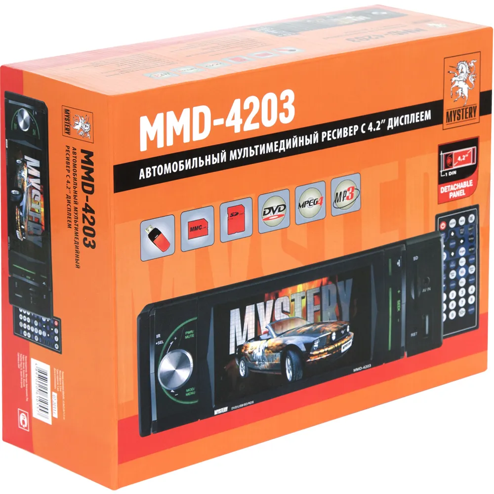 Автомагнитола MYSTERY MМD-3004S