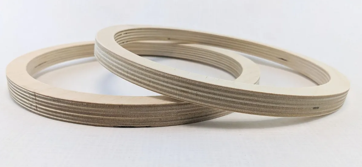 Проставочное кольцо с 20см  на 16см фанера  (пара)