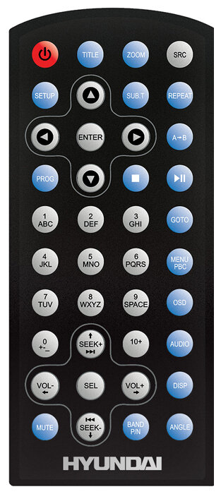 Автомагнитола HYUNDAI H-CMD4000