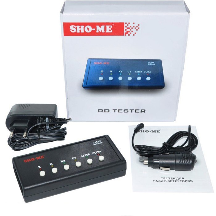 Тестер радар-детектеров SHO-ME+ Стрелка