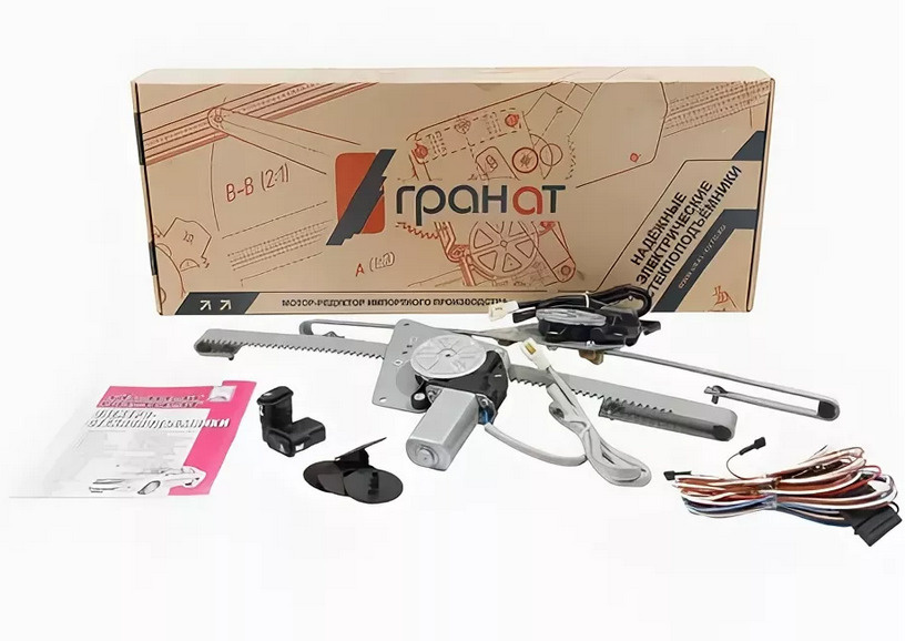 Стеклоподъемник Hyundai Solaris р Гранат