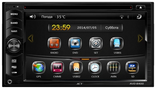Автомагнитола ACV AVD-6400 2DIN