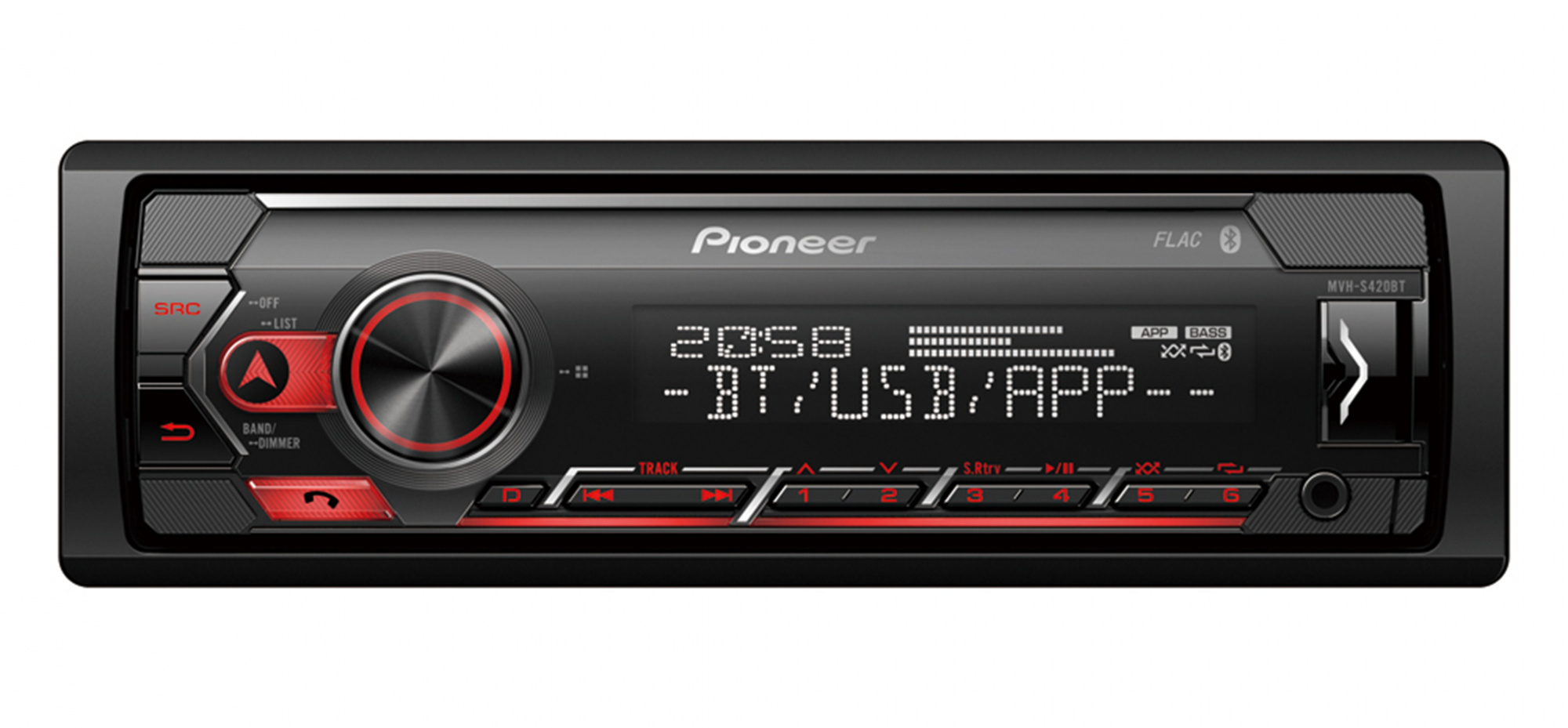 Автомагнитола PIONEER MVH-S420BT