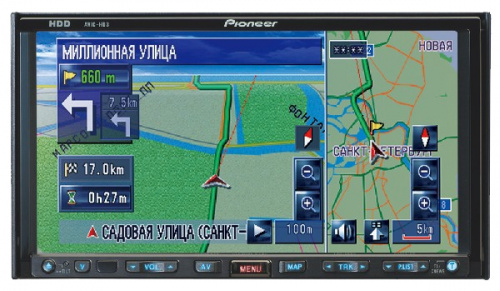 Автомагнитола PIONEER AVIC-HD3-2/RE 2DIN