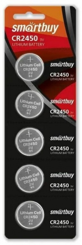Батарейка Smartbuy CR2450 BL5