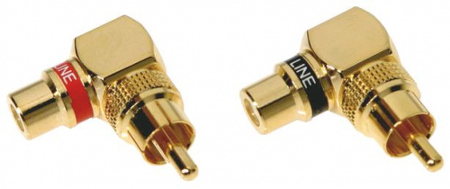 Угловые соединители RCA DLS RCA-right angle adaptor