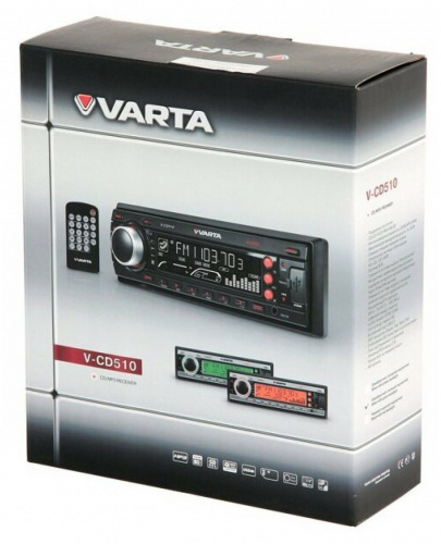 Автомагнитола VARTA V-CD510(черный)