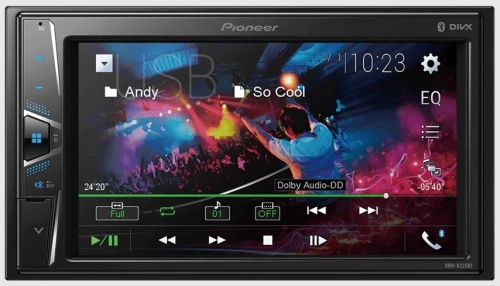 Автомагнитола PIONEER DMH-G225BT 2DIN