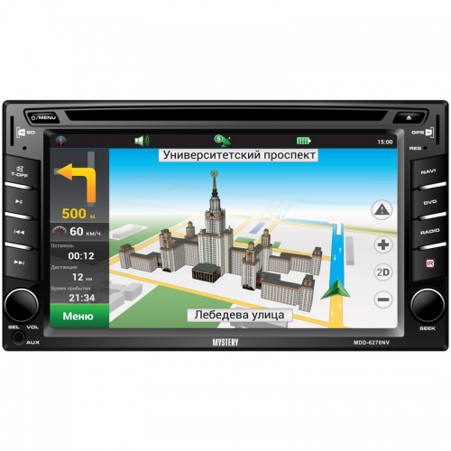 Автомагнитола MYSTERY MDD-6270NV 2DIN