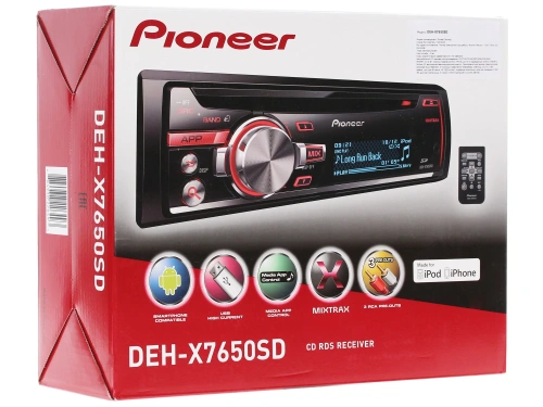 Автомагнитола PIONEER DEH-X7650SD