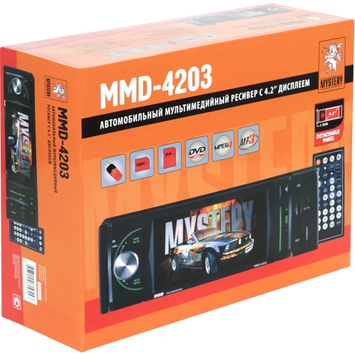Автомагнитола MYSTERY MМD-3004S
