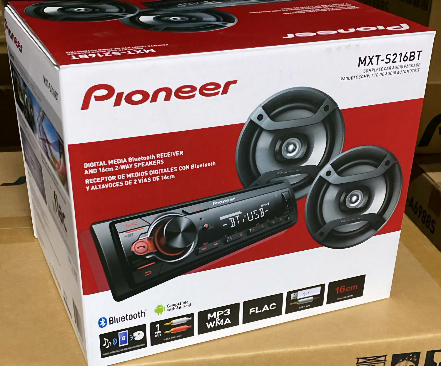 NEW!!! Комплект Pioneer MXT-S216BT