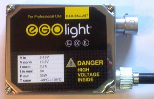 Блок розжига ксенона Egolight (9-16V)