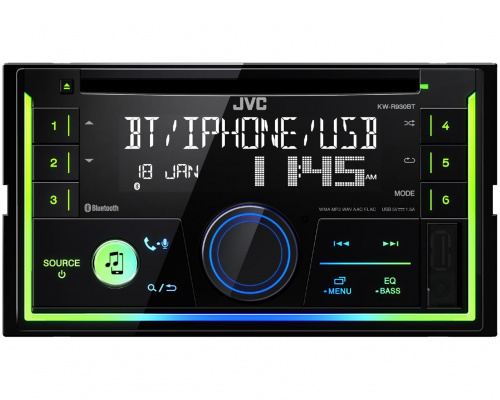Автомагнитола JVC KW-R930BT 2DIN