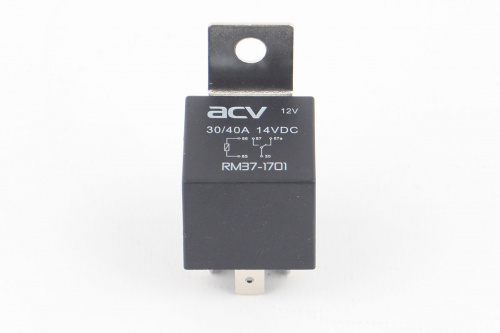Реле 5-ти конт. ACV RM37-1701+разъем ACV RM37-1702