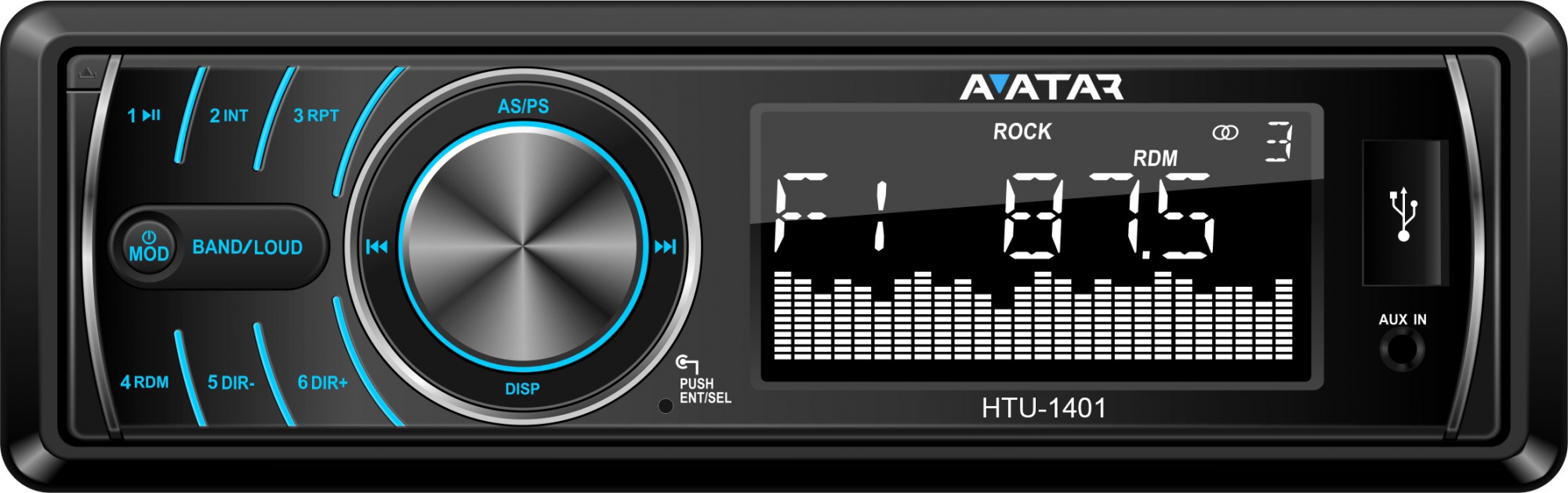 Автомагнитола AVATAR HTU-1401
