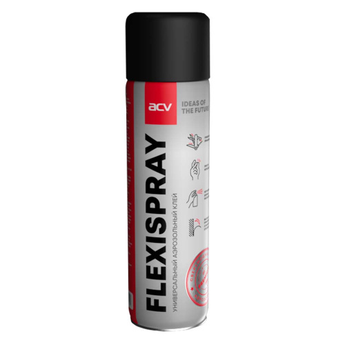 Клей аэрозольный ACV Flexispray S500 (500ml)