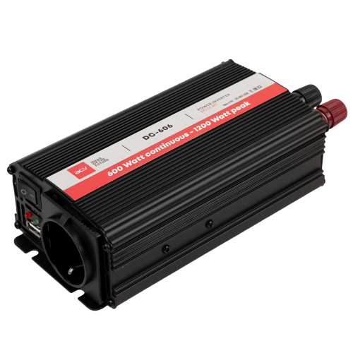 Преобразователь напряжения ACV DC-606  600Вт 12В->220В/USB-зарядка.