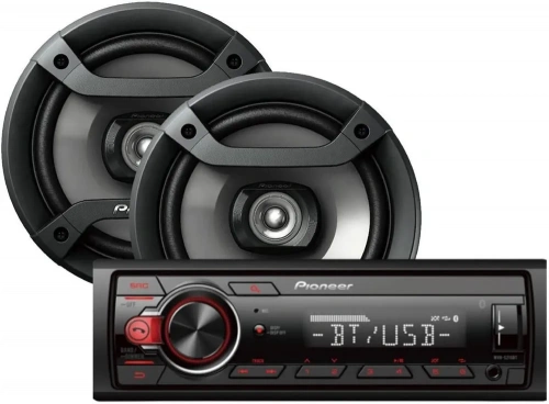 Комплект PIONEER MTX-S216BT (MVH-S215BT+ F1634R)