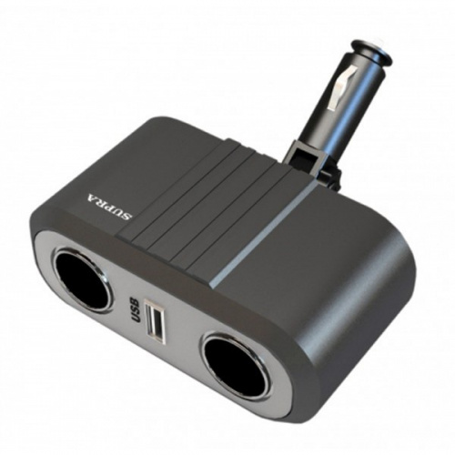 Разветвитель авто-прикуривателя SUPRA SCP 2-12U